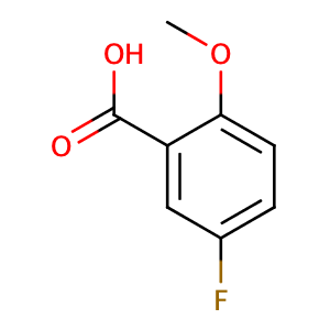 5-Fluoro-2-methoxybenzoic acid,CAS No. 394-04-7.
