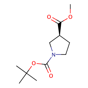 (S)-1-tert-butyl-3-methylpyrrolidine-1,3-dicarboxylate,CAS No. 313706-15-9.