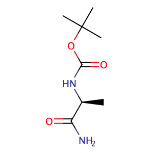 Boc-L-alanine amide,CAS No. 85642-13-3.