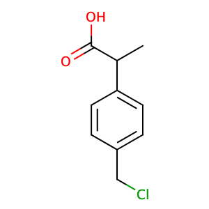 2-(4-Chloromethylphenyl)propionic acid,CAS No. 80530-55-8.