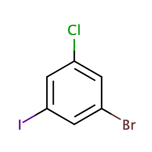 1-Bromo-3-chloro-5-iodobenzene,CAS No. 13101-40-1.