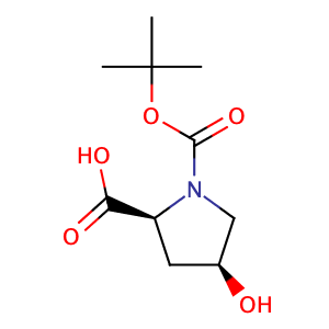 N-Boc-cis-4-Hydroxy-L-proline,CAS No. 87691-27-8.