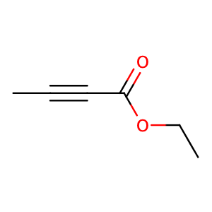 Ethyl 2-butynoate,CAS No. 4341-76-8.