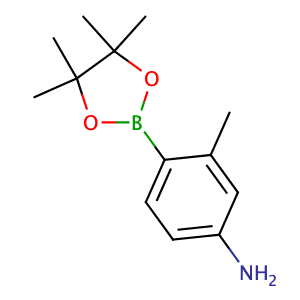 4 - Amino - 2 - methylphenylboronic acid pinacol ester,CAS No. 631911-01-8.