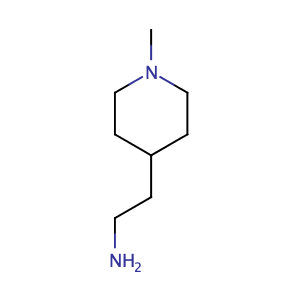 2-(1-Methylpiperidin-4-yl)ethanamine,CAS No. 20845-38-9.