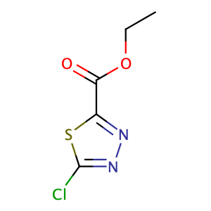 Ethyl 5-chloro-1,3,4-thiadiazole-2-carboxylate,CAS No. 64837-49-6.