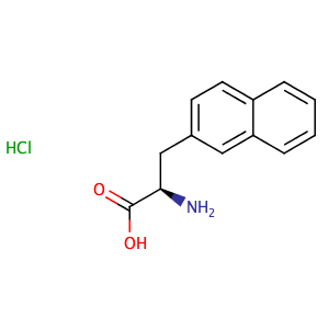 (R)-2-Amino-3-(2-naphthalenyl)propanoic acid hydrochloride,CAS No. 122745-11-3.