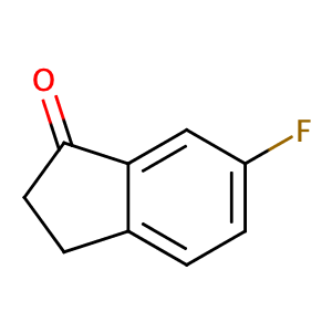 6-Fluoro-1-indanone,CAS No. 1481-32-9.