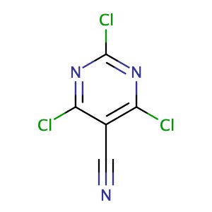 2,4,6-Trichloro-5-cyanopyrimidine,CAS No. 3029-64-9.