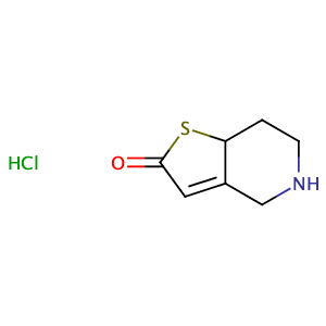 5,6,7,7a-Tetrahydrothieno[3,2-c]pyridine-2(4H)-one hydrochloride,CAS No. 115473-15-9.