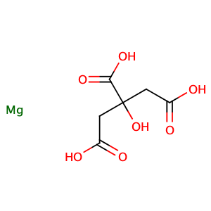 Magnesium citrate,CAS No. 7779-25-1.