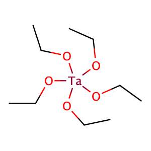 Tantalum(V) ethoxide,CAS No. 6074-84-6.