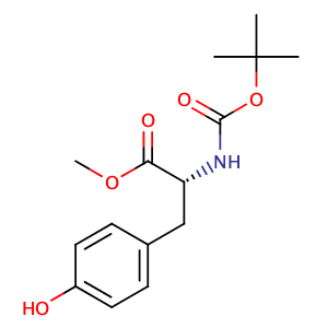 Boc-D-tyrosine methyl ester,CAS No. 76757-90-9.