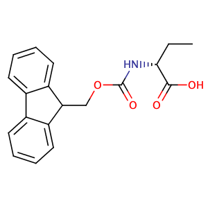 (R)-2-((((9H-Fluoren-9-yl)methoxy)carbonyl)amino)butanoic acid,CAS No. 170642-27-0.