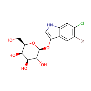 5-Bromo-6-chloro-3-indolyl-beta-D-galactoside,CAS No. 93863-88-8.