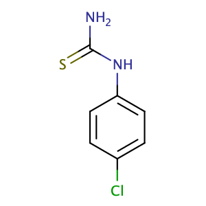 1-(4-chlorophenyl)thiourea,CAS No. 3696-23-9.