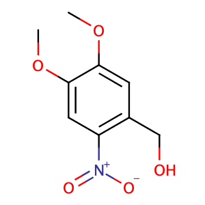 (4,5-Dimethoxy-2-nitrophenyl)methanol,CAS No. 1016-58-6.