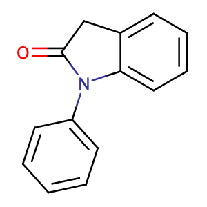 1-Phenyloxindole,CAS No. 3335-98-6.