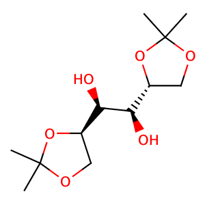 (+)-1,2:5,6-di-O-isopropylidene-D-mannitol,CAS No. 1707-77-3.