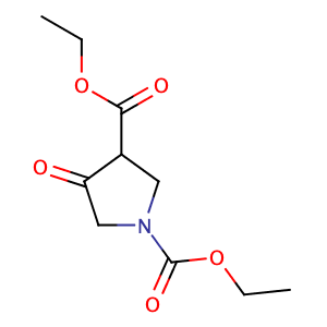 diethyl 4-oxopyrrolidine-1,3-dicarboxylate,CAS No. 3751-82-4.