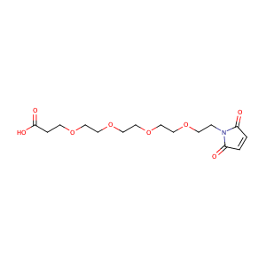 15-maleinimido-4,7,10,13-tetraoxapentadecanoic acid,CAS No. 518044-41-2.