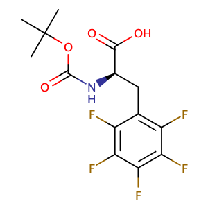 Boc-D-pentafluorophenylalanine,CAS No. 136207-26-6.