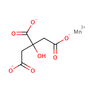 Manganese(III) citrate,CAS No. 5968-88-7.