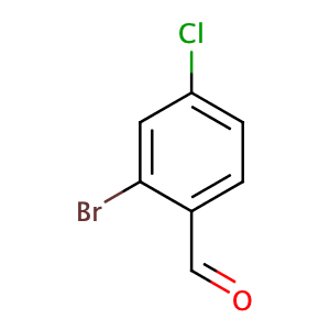 2-bromo-4-chlorobenzaldehyde,CAS No. 84459-33-6.