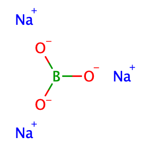 Boric acid, sodium salt,CAS No. 1333-73-9.