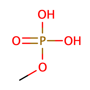 Phosphoric acid, monomethyl ester,CAS No. 812-00-0.