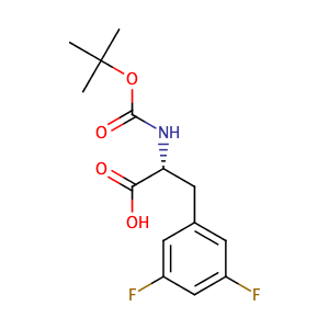 Boc-D-3,5-difluorophenylalanine,CAS No. 205445-53-0.