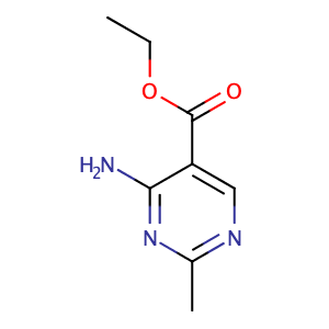 ethyl 4-amino-2-methylpyrimidine-5-carboxylate,CAS No. 5472-46-8.