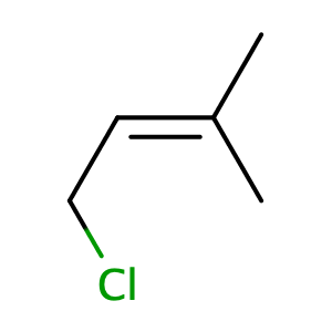 1-Chloro-3-methyl-2-butene,CAS No. 503-60-6.