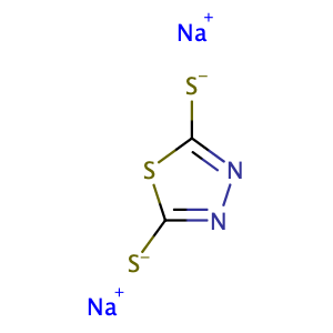 Disodium 1,3,4-thiadiazole-2,5-dithiolate,CAS No. 55906-42-8.