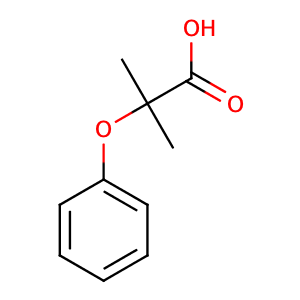 2-Methyl-2-phenoxypropanoic acid,CAS No. 943-45-3.