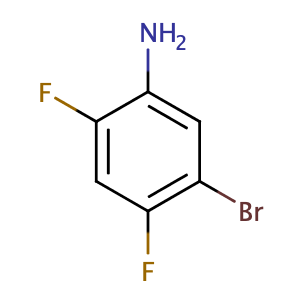 5-Bromo-2,4-difluoro-phenylamine,CAS No. 452-92-6.