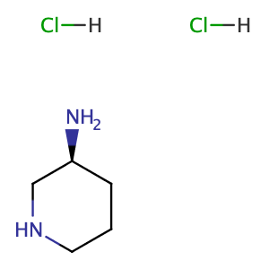 (S)-3-Aminopiperidine dihydrochloride,CAS No. 334618-07-4.