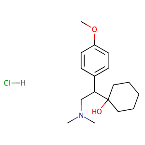 Venlafaxine hydrochloride,CAS No. 99300-78-4.