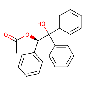 (R)-(+)-2-Hydroxy-1,2,2-triphenylethyl acetate,CAS No. 95061-47-5.