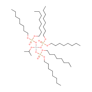 Isopropyl tri(dioctylphosphate)titanate,CAS No. 65345-34-8.