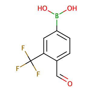 (4-Formyl-3-(trifluoromethyl)phenyl)boronic acid,CAS No. 1072944-24-1.