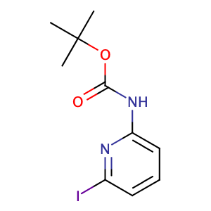 (6-Iodo-pyridin-2-yl)-carbamic acid tert-butyl ester; (6-Iodo-pyridin-2-yl)carbamic acid tert-butyl ester,CAS No. 849830-17-7.