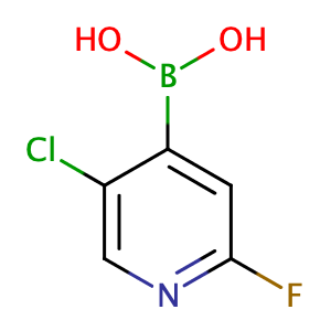 (5-Chloro-2-fluoropyridin-4-yl)boronic acid,CAS No. 1034659-38-5.