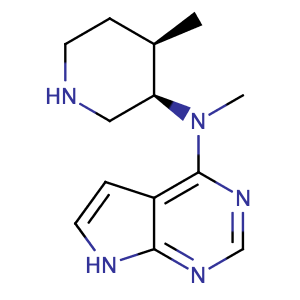 N-Methyl-N-((3R,4R)-4-methylpiperidin-3-yl)-7H-pyrrolo[2,3-d]pyrimidin-4-amine,CAS No. 477600-74-1.