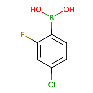 4-Chloro-2-fluorobenzeneboronic acid,CAS No. 160591-91-3.