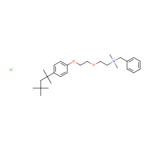 Benzethonium chloride,CAS No. 121-54-0.
