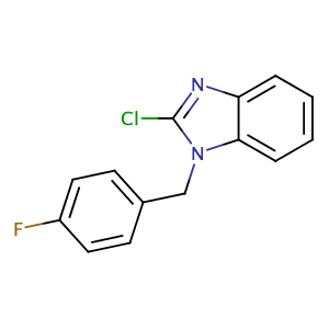 1-(4-Fluorobenzyl)-2-chlorobenzimidazole,CAS No. 84946-20-3.