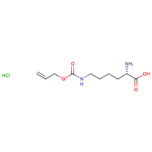 6-N-Allyloxycarbonyl-L-lysine hydrochloride,CAS No. 147529-99-5.
