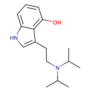 4-Hydroxy-N,N-diisopropyltryptamine,CAS No. 132328-45-1.