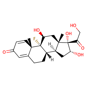 Triamcinolone,CAS No. 124-94-7.